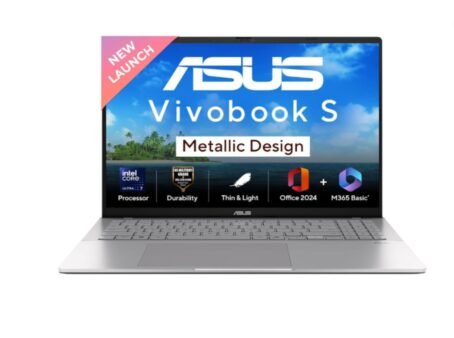 Asus Vivobook Ultra 7 AI laptop – 2025 model with high-performance processor and sleek design.