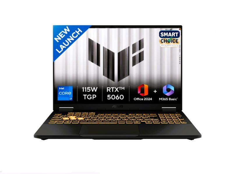 ASUS TUF F16 RTX 5060 high performance gaming laptop for smooth gameplay and multitasking in 2026