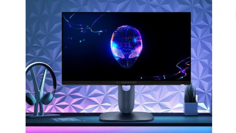 Alienware gaming monitor with 240Hz refresh rate for competitive gaming and fast response time