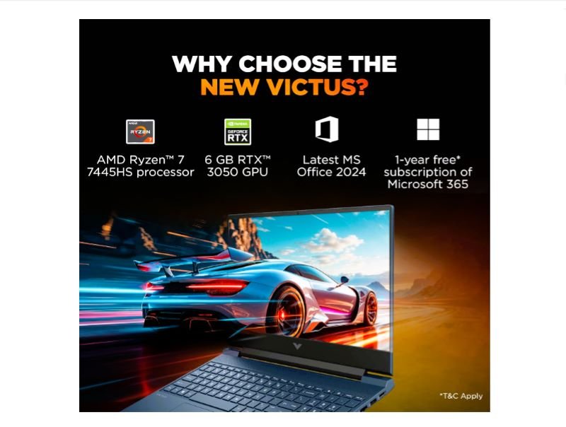 hp victus rtx 3050