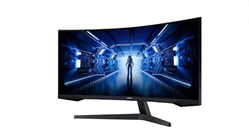 Samsung Odyssey G5 curved gaming monitor with 144Hz refresh rate and immersive 1440p display-Best Gaming Monitors in 2026