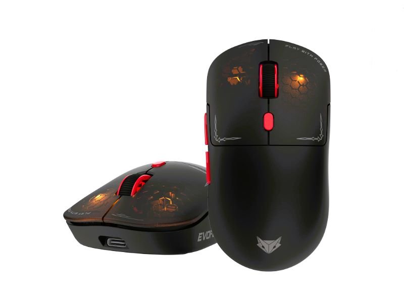 EvoFox Phantom Air lightweight gaming mouse under 1500 for beginners and daily gaming use