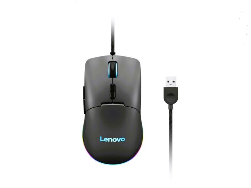 Lenovo M210 gaming mouse under 1500 with ambidextrous design and balanced performance