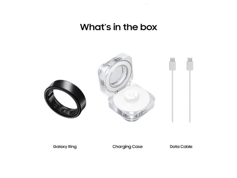 Samsung Galaxy Ring setup kit with charging case samsung galaxy ring (6)