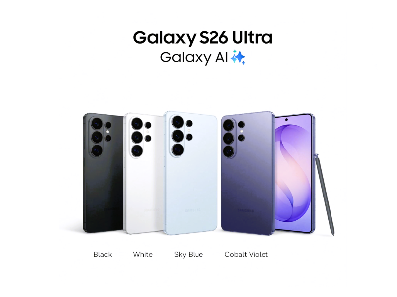 Samsung Galaxy S26 Review: Why This Phone Slowly Grew on Me Samsung Galaxy S26 and Galaxy S26 Ultra placed side by side showing premium flat-edge design, triple-camera setup, and slim flagship profile in natural lighting.