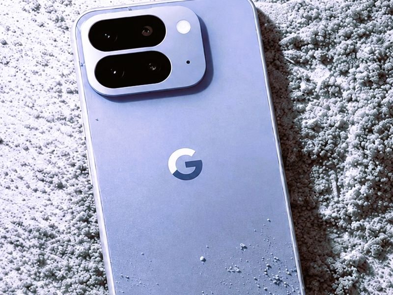 Google Pixel 10 Pro Fold Review: Google Finally Got Foldables Right Google Pixel 10 Pro Fold rear camera setup and premium matte finish